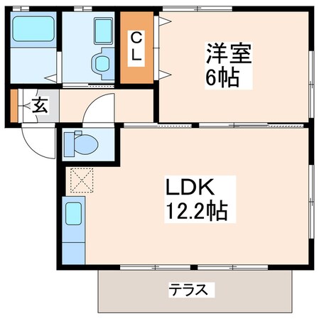 アンソレイユの物件間取画像